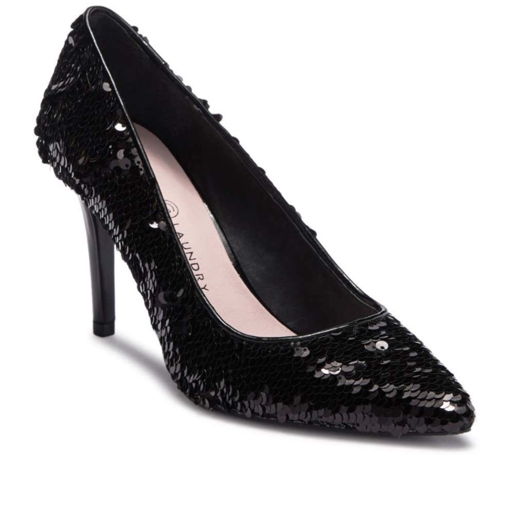 CHINESE LAUNDRY $90 Reversible Sequins Pumps heels